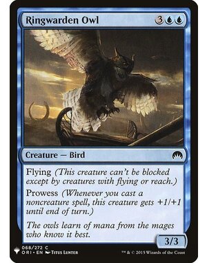 Magic: The Gathering Ringwarden Owl (470) Near Mint
