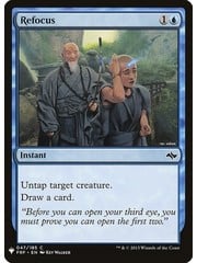 Magic: The Gathering Refocus (465) Near Mint