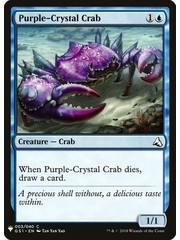 Magic: The Gathering Purple-Crystal Crab (464) Near Mint