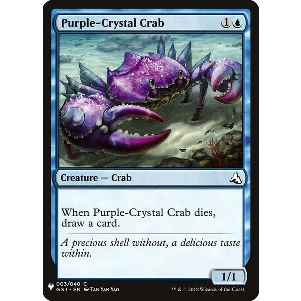 Magic: The Gathering Purple-Crystal Crab (464) Near Mint