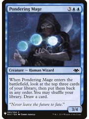 Magic: The Gathering Pondering Mage (457) Near Mint