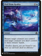 Magic: The Gathering Peel from Reality (452) Near Mint