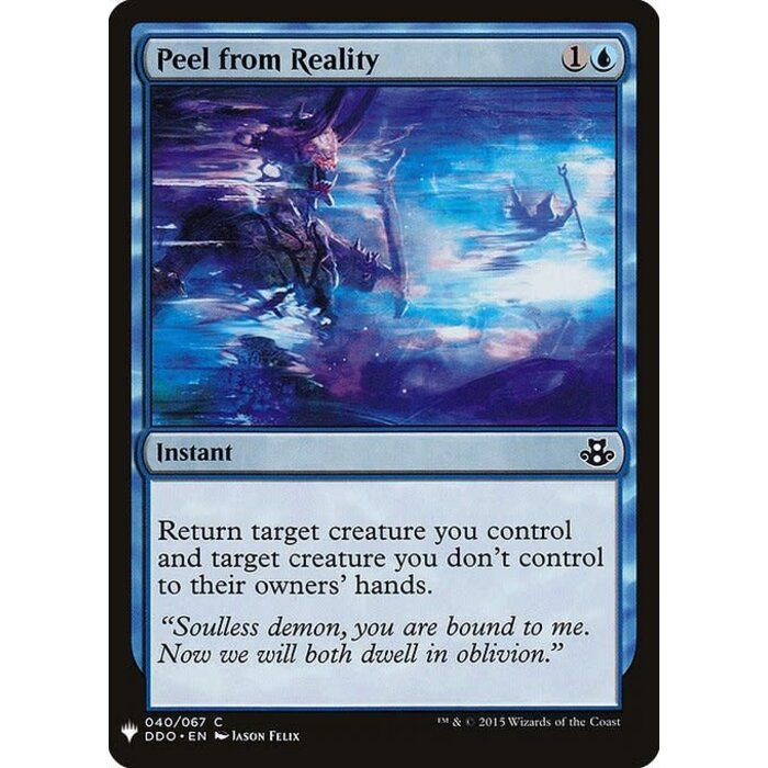 Magic: The Gathering Peel from Reality (452) Near Mint