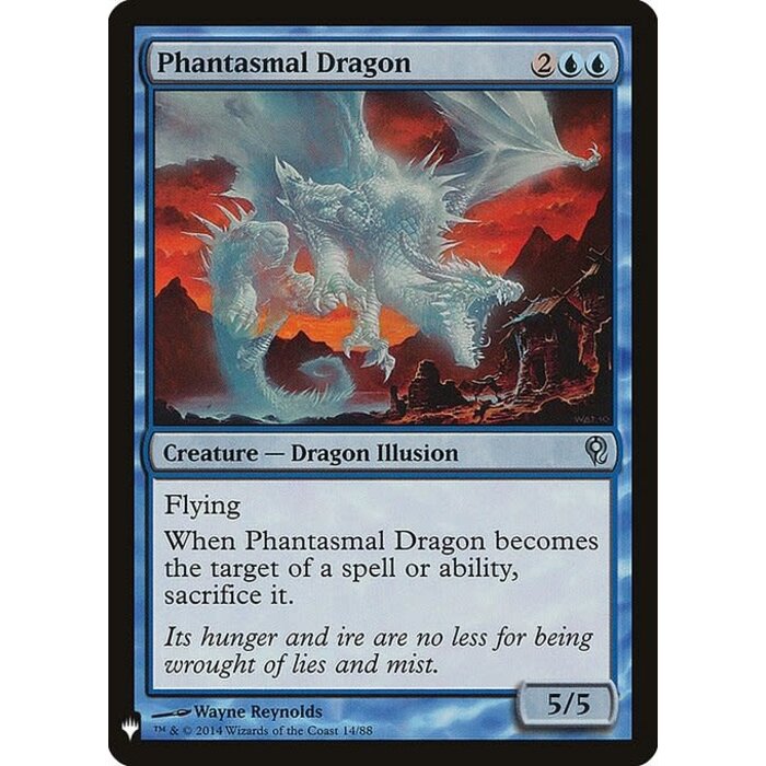 Magic: The Gathering Phantasmal Dragon (454) Near Mint