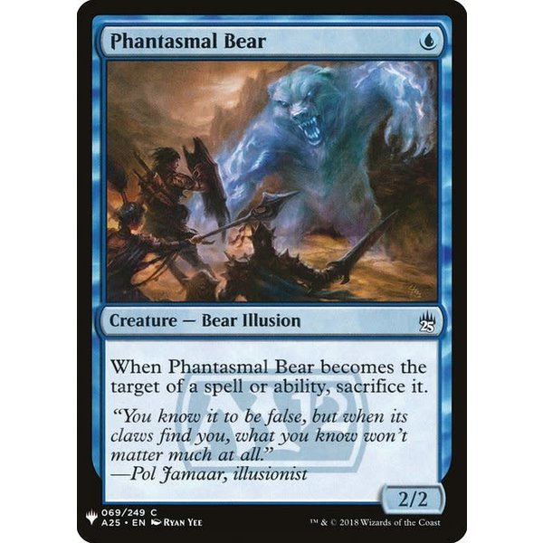 Magic: The Gathering Phantasmal Bear (453) Near Mint