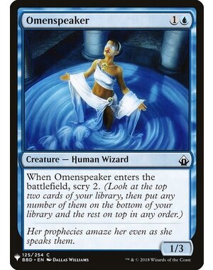 Magic: The Gathering Omenspeaker (449) Near Mint
