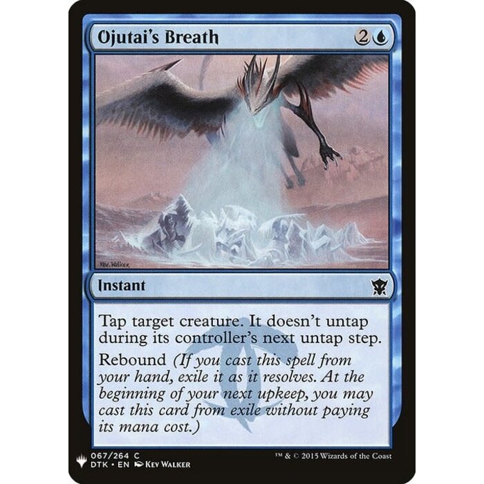 Magic: The Gathering Ojutai's Breath (448) Near Mint