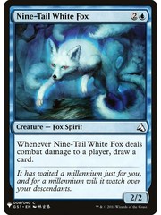 Magic: The Gathering Nine-Tail White Fox (445) Near Mint