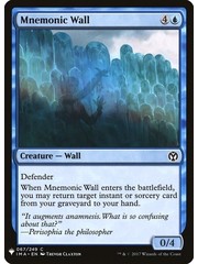 Magic: The Gathering Mnemonic Wall (435) Near Mint