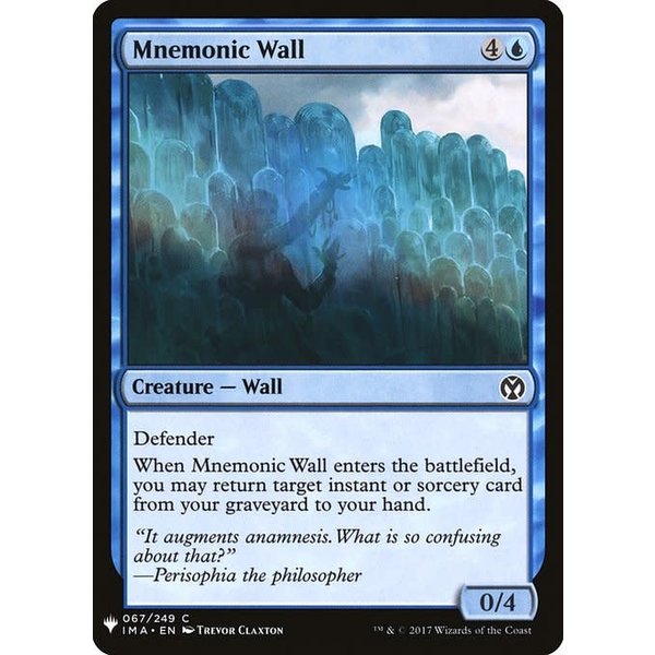 Magic: The Gathering Mnemonic Wall (435) Near Mint