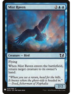 Magic: The Gathering Mist Raven (434) Near Mint