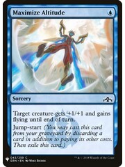 Magic: The Gathering Maximize Altitude (423) Near Mint