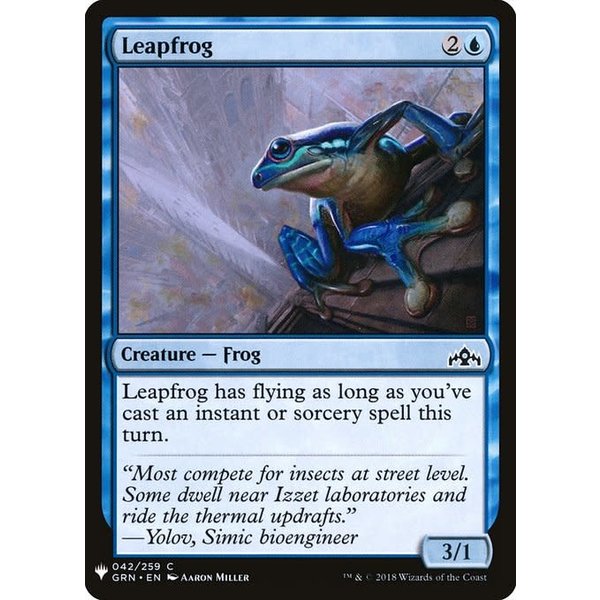 Magic: The Gathering Leapfrog (418) Near Mint