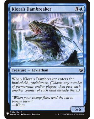 Magic: The Gathering Kiora's Dambreaker (413) Near Mint
