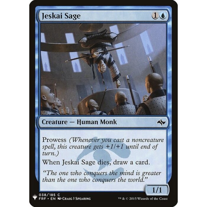 Magic: The Gathering Jeskai Sage (410) Near Mint