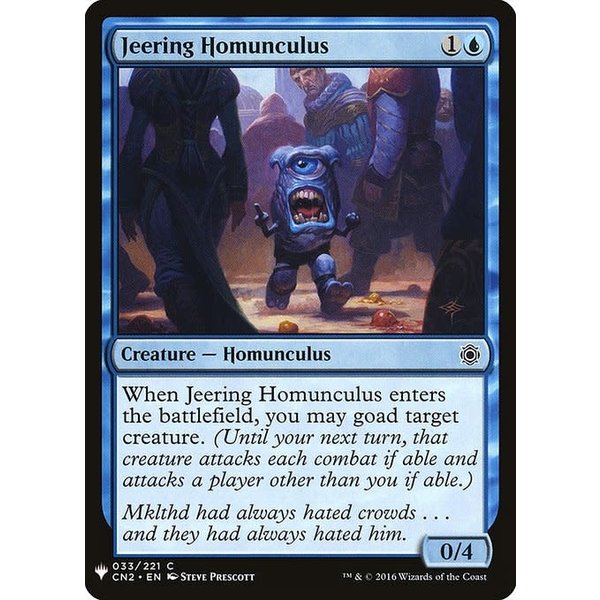 Magic: The Gathering Jeering Homunculus (409) Near Mint