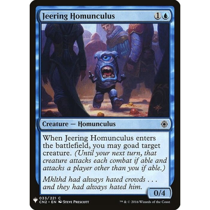 Magic: The Gathering Jeering Homunculus (409) Near Mint
