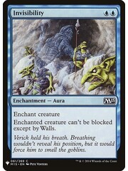 Magic: The Gathering Invisibility (406) Near Mint