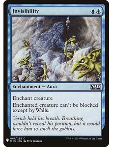 Magic: The Gathering Invisibility (406) Near Mint