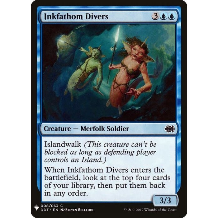 Magic: The Gathering Inkfathom Divers (405) Near Mint