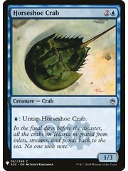 Magic: The Gathering Horseshoe Crab (402) Near Mint