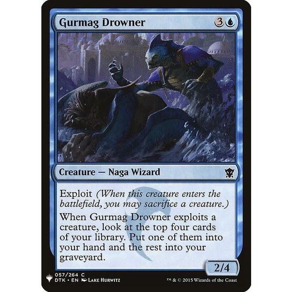 Magic: The Gathering Gurmag Drowner (396) Near Mint