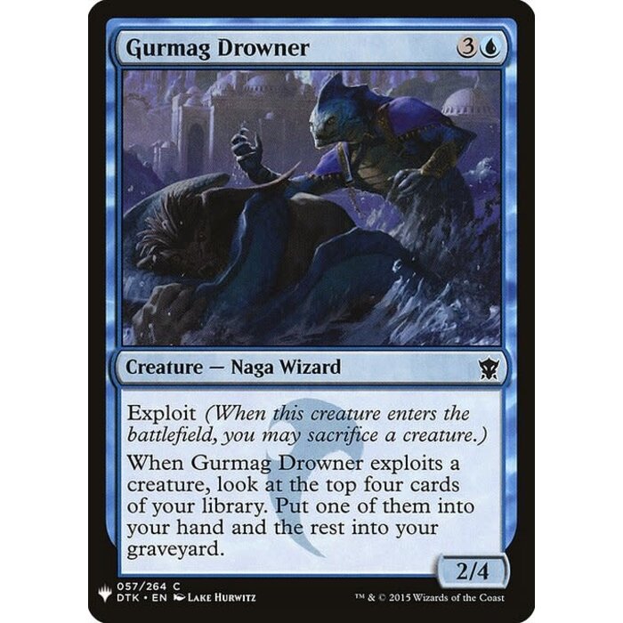 Magic: The Gathering Gurmag Drowner (396) Near Mint