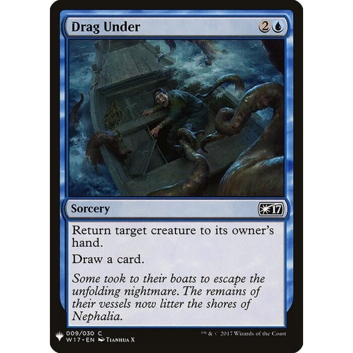 Magic: The Gathering Drag Under (357) Near Mint