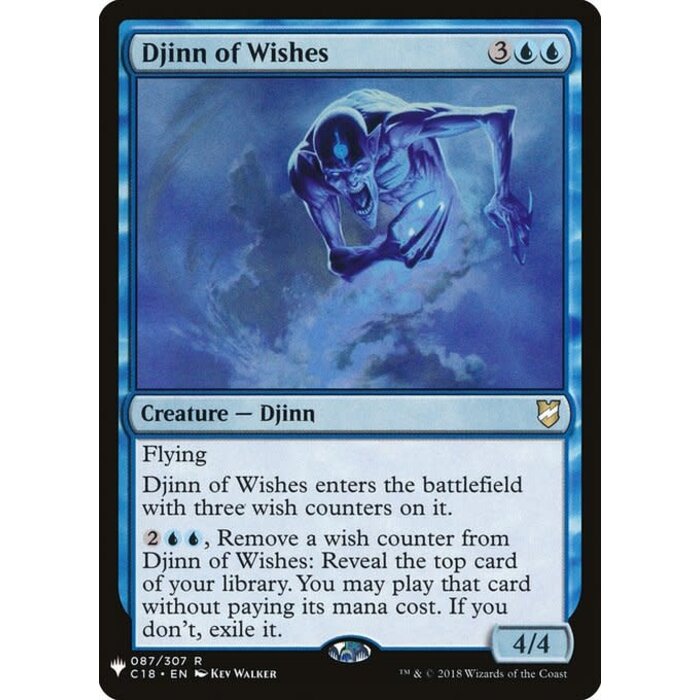 Magic: The Gathering Djinn of Wishes (354) Near Mint