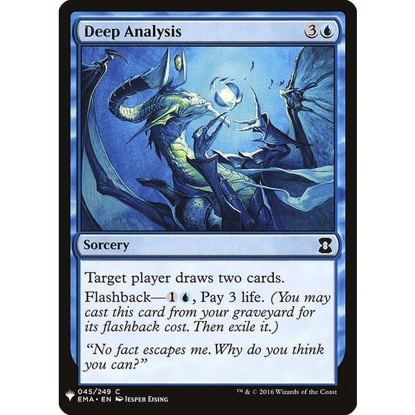 Magic: The Gathering Deep Analysis (345) Near Mint