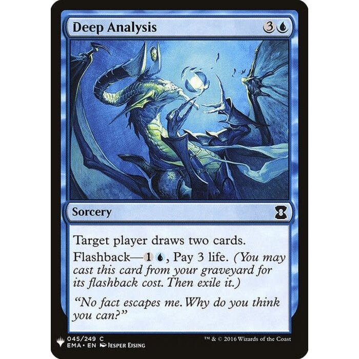 Magic: The Gathering Deep Analysis (345) Near Mint