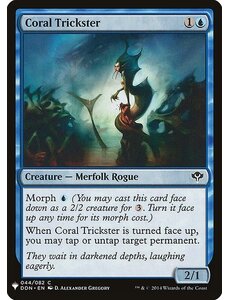 Magic: The Gathering Coral Trickster (334) Near Mint