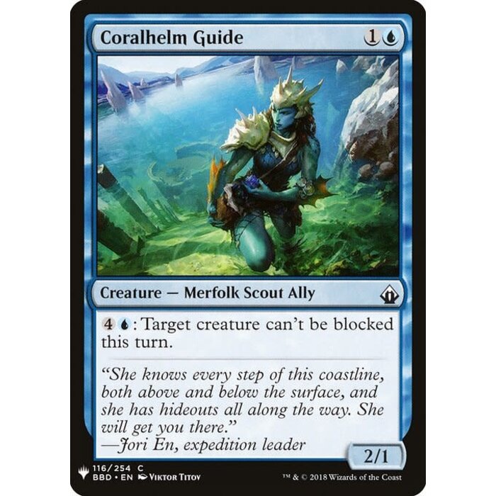 Magic: The Gathering Coralhelm Guide (333) Near Mint