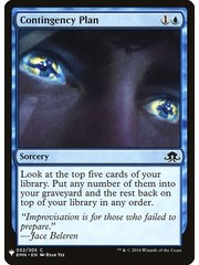 Magic: The Gathering Contingency Plan (330) Near Mint