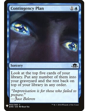 Magic: The Gathering Contingency Plan (330) Near Mint
