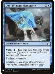 Magic: The Gathering Containment Membrane (329) Near Mint