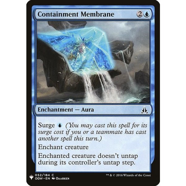 Magic: The Gathering Containment Membrane (329) Near Mint