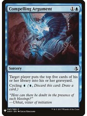 Magic: The Gathering Compelling Argument (326) Near Mint