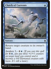 Magic: The Gathering Clutch of Currents (325) Near Mint
