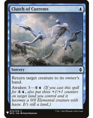 Magic: The Gathering Clutch of Currents (325) Near Mint
