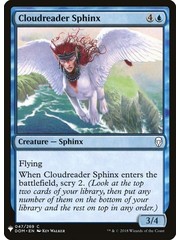Magic: The Gathering Cloudreader Sphinx (324) Near Mint