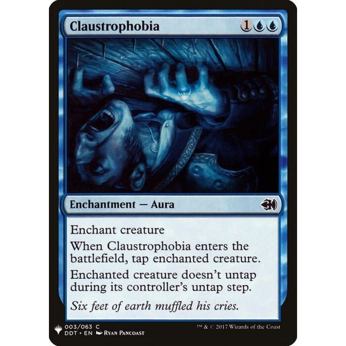 Magic: The Gathering Claustrophobia (319) Near Mint