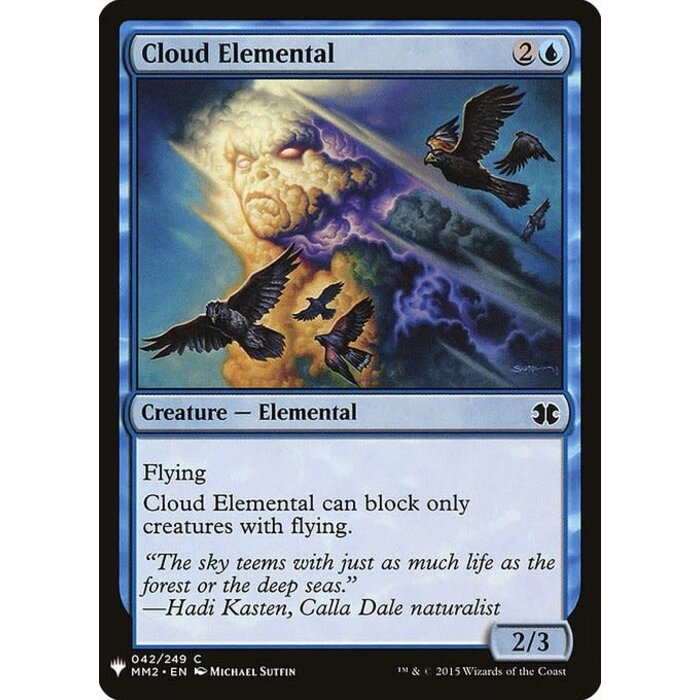 Magic: The Gathering Cloud Elemental (322) Near Mint