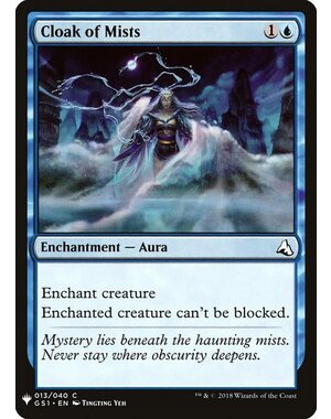 Magic: The Gathering Cloak of Mists (321) Near Mint
