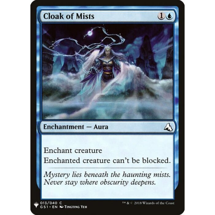 Magic: The Gathering Cloak of Mists (321) Near Mint