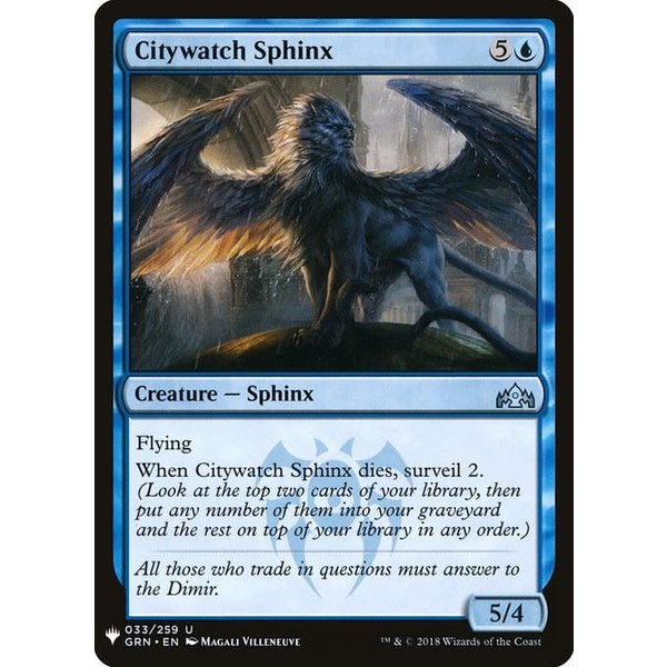 Magic: The Gathering Citywatch Sphinx (318) Near Mint