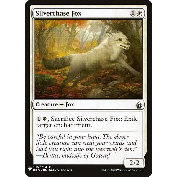 Magic: The Gathering Silverchase Fox (231) Near Mint