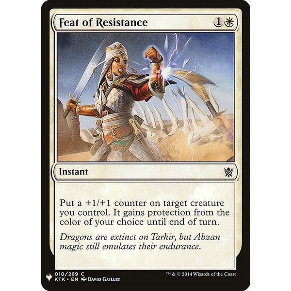 Magic: The Gathering Feat of Resistance (106) Near Mint