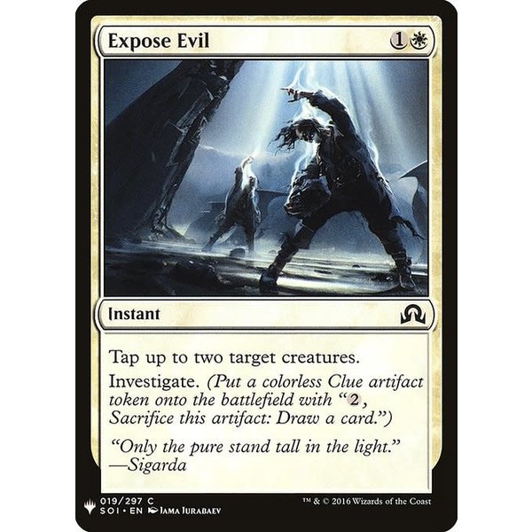 Magic: The Gathering Expose Evil (101) Near Mint