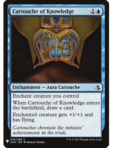 Magic: The Gathering Cartouche of Knowledge (309) Near Mint